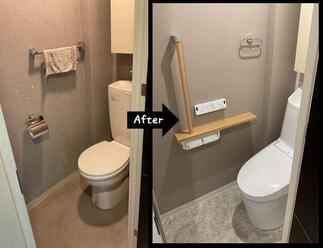 ☆トイレ　Before＆After☆