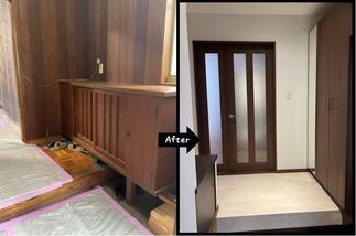 ☆玄関ホール　Before＆After☆