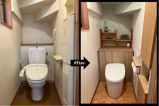 ☆トイレ　Before＆After☆