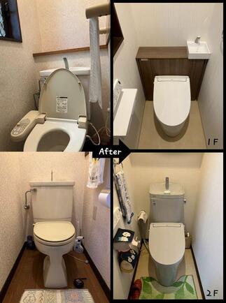 ☆トイレ　Before＆After☆