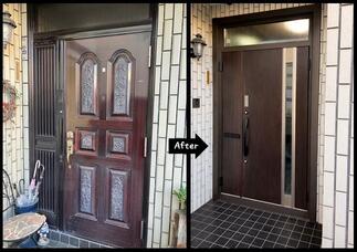 ☆玄関　Before＆After☆