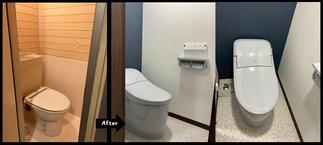 ☆トイレ　Before＆After☆