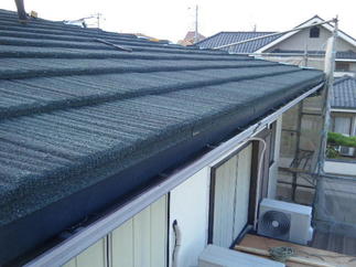 Tルーフ、ケラバ部分