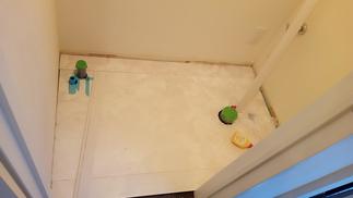 トイレ用フローリングを上張り