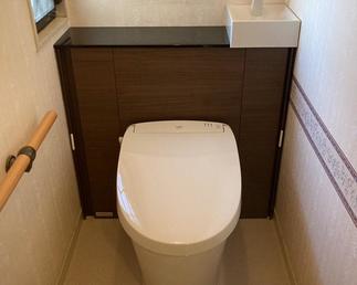 2階トイレ　完成状況