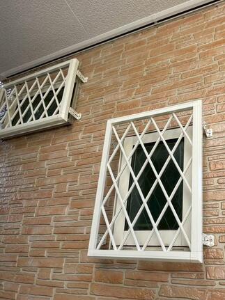 面格子《YKK AP ラチス面格子 2LA(壁付タイプ) 》