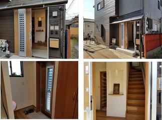 外壁もサイディングを張り替え、玄関扉も新調しました。