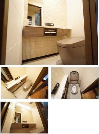 ２階のトイレも最新設備でグレードアップした空間に！