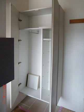 生徒さん用のクローゼット