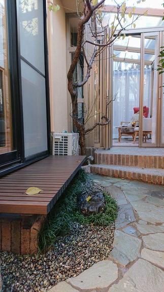 お庭の有効利用