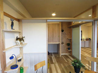 猫とご夫妻の部屋