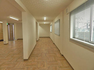 3階事務所内部。右側部分は増築した。