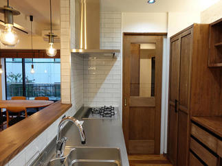 会話が弾むカウンターキッチン