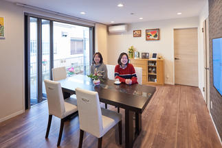 ダイニングはお気に入りの場所です。