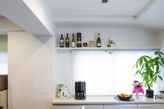 飾り棚で個性を演出