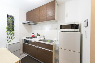 キッチンはコンパクトなLIXILTio