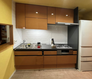 L型からI型キッチンへ