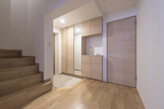 リフォーム後の玄関