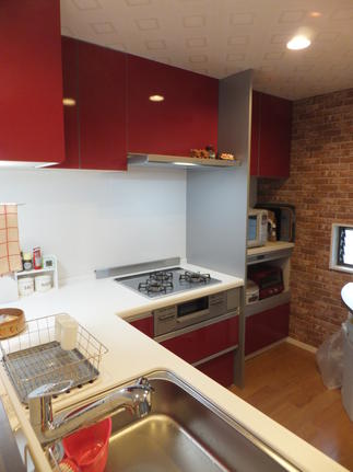 リフォーム後のキッチン