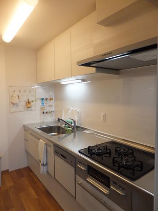 リフォーム後のキッチン