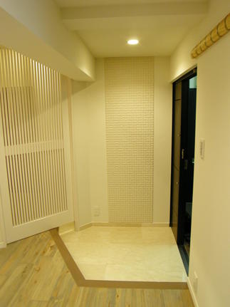 リフォーム後の玄関