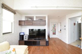 リフォーム後のリビング収納