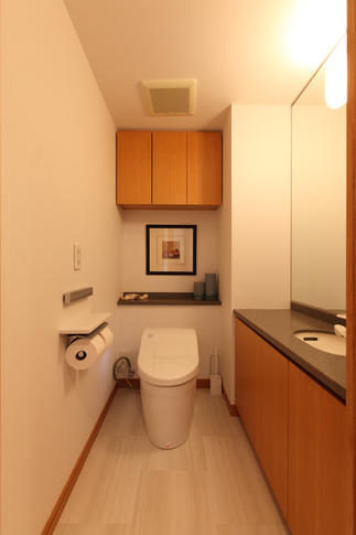 リフォーム後のトイレ