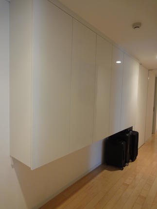 リフォーム後の廊下収納
