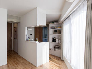 リフォーム後のキッチン