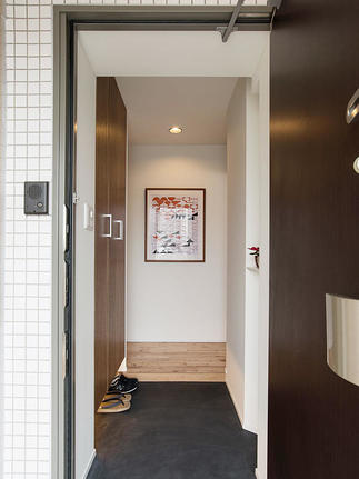 リフォーム後の玄関