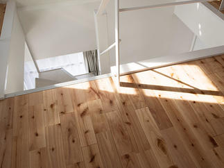 リフォーム後のフローリング