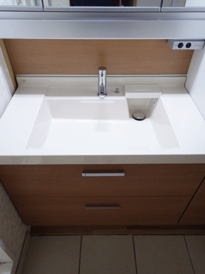 上質さと使いやすさにこだわった洗面ボウル