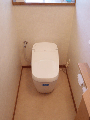 リフォーム後のトイレ