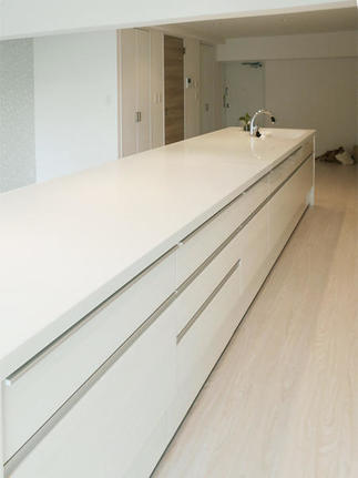 リフォーム後のキッチン