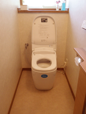 リフォーム後のトイレ