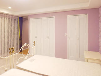 リフォーム後の寝室