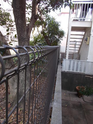 リフォーム後のフェンス