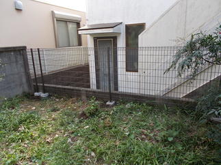 リフォーム後のフェンス