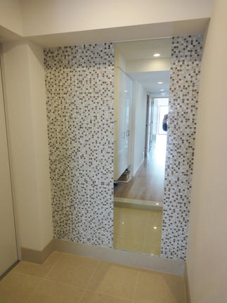 リフォーム後の玄関