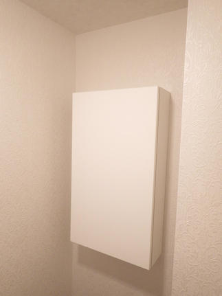 リフォーム後のトイレ背面収納