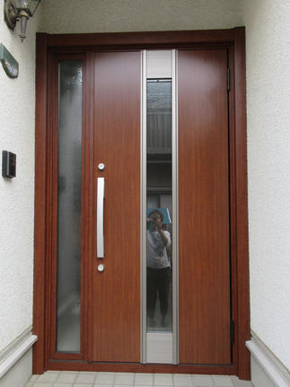 リフォーム後の玄関