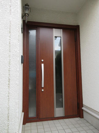 リフォーム後の玄関