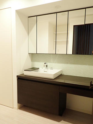 リフォーム後の洗面室