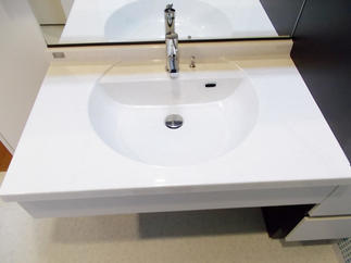 リフォーム後の洗面化粧室