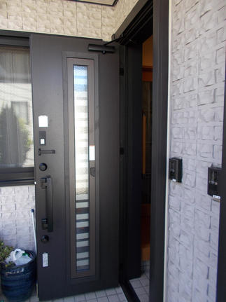 リフォーム後の玄関：内側