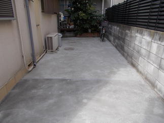 リフォーム後の駐車スペース