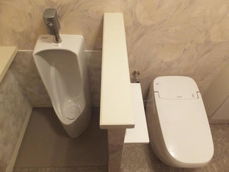 リフォーム後のトイレ＆小便器