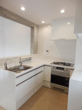 リフォーム後のキッチン