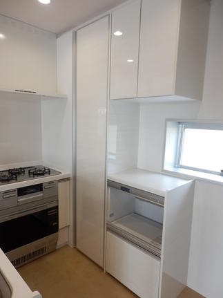 リフォーム後のキッチン