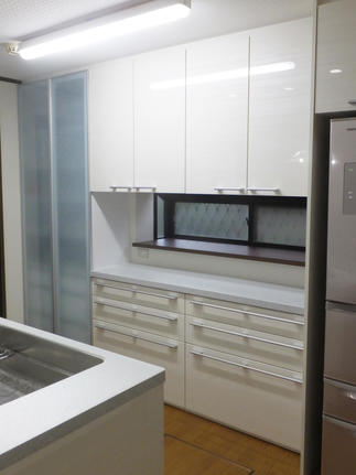 リフォーム後の背面収納